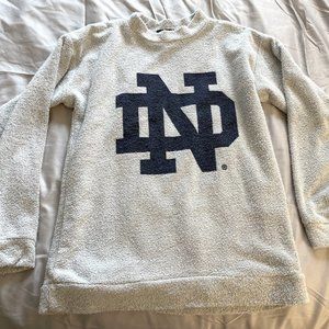 Woolly Threads Notre Dame Crewneck Sweatshirt Small